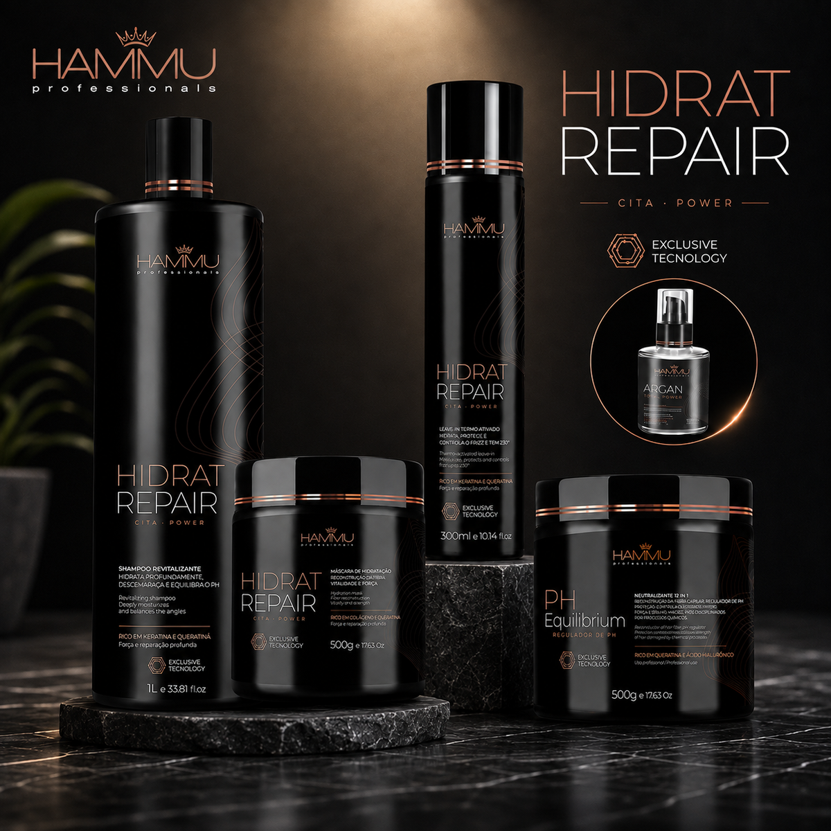 HAMMU Hair Treatment Kit Large