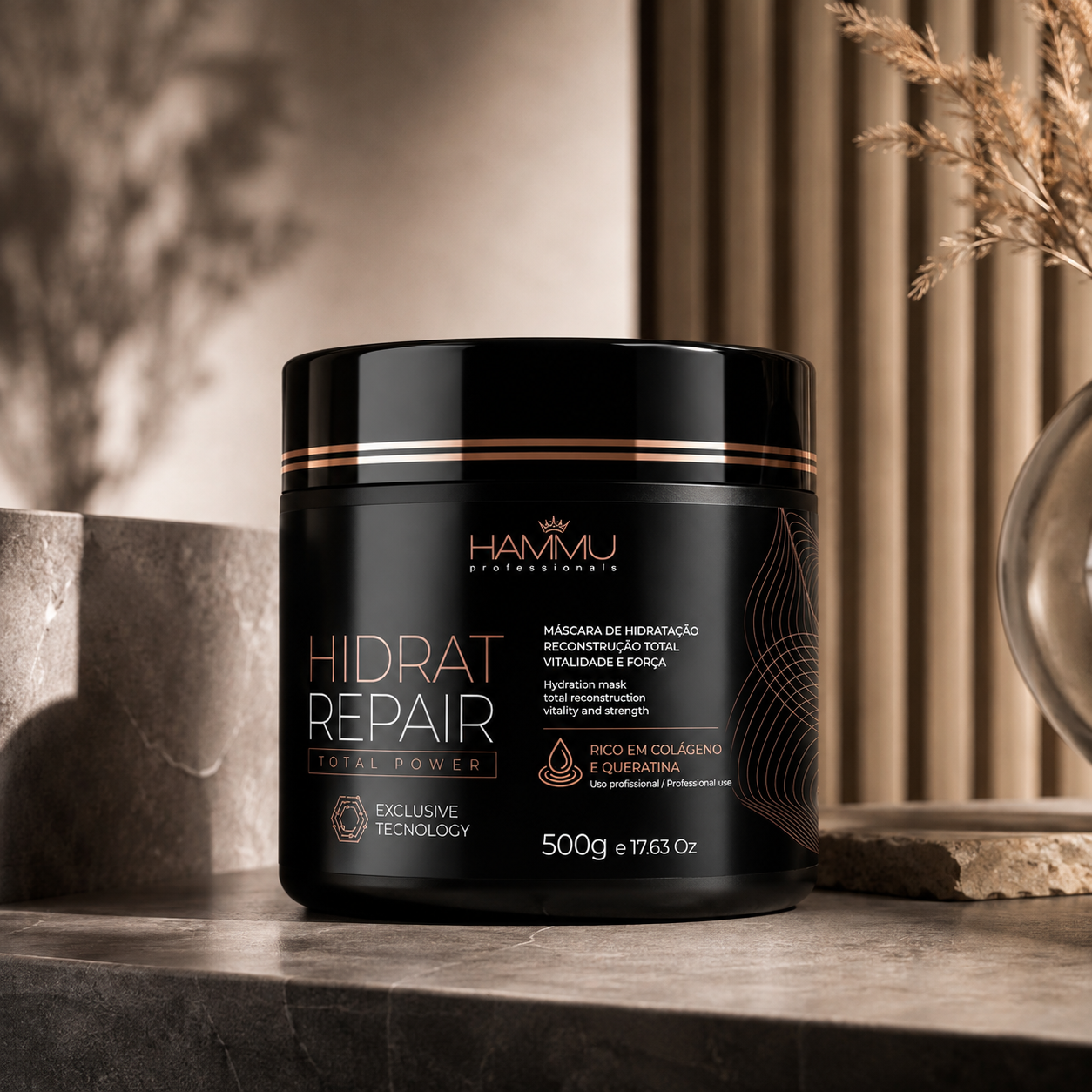 HAMMU Hidrat Repair High Impact Mask (500g)