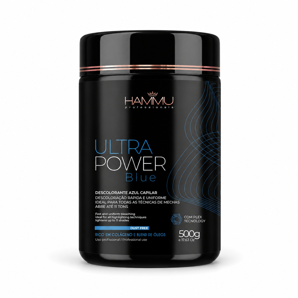 HAMMU Ultra Power Blue Bleaching Powder (500g)
