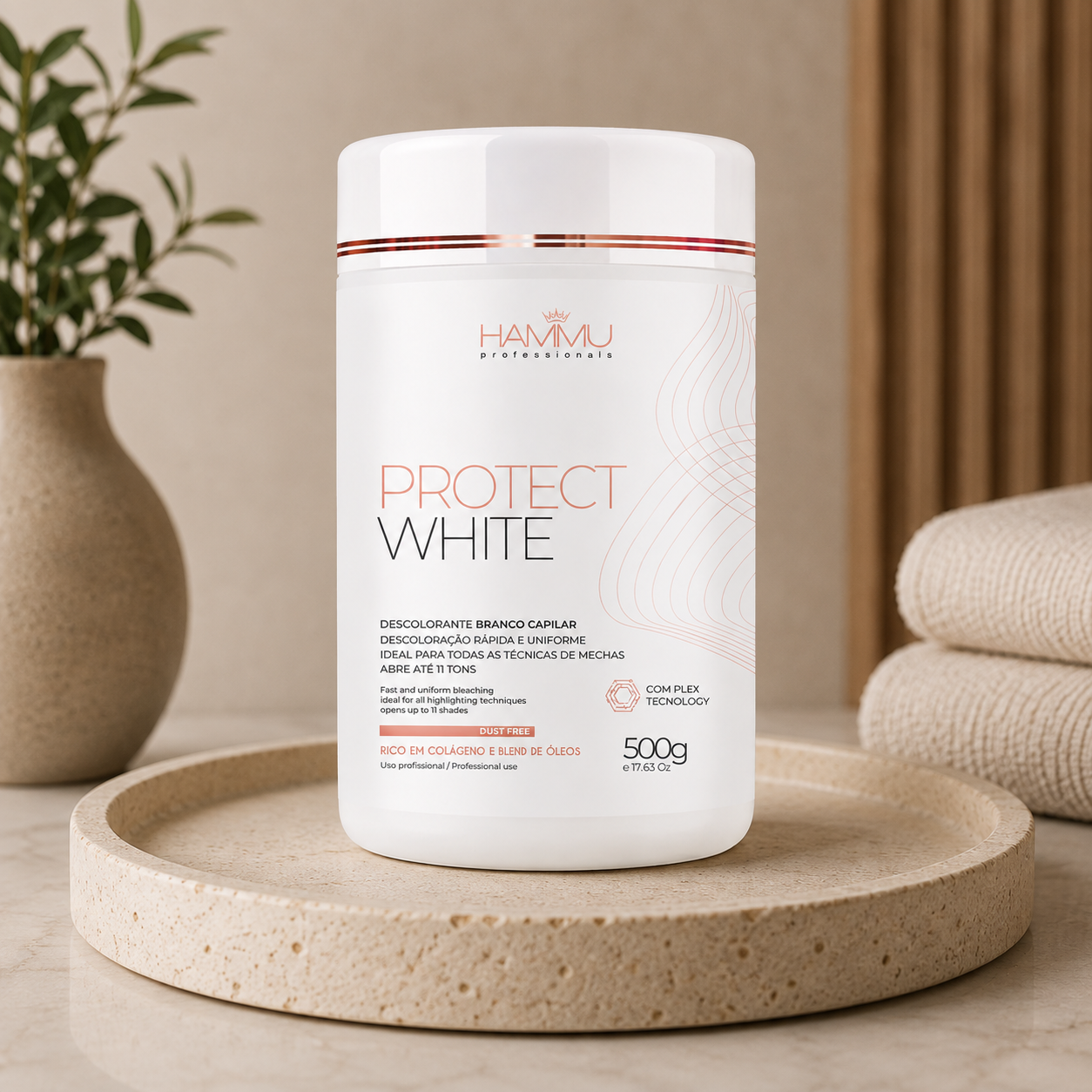 HAMMU Protect White Bleaching Powder (500g)